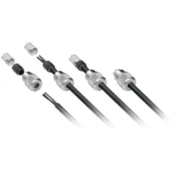 Plug, M12, 3 pole, IDC connection, straight, 9457720000