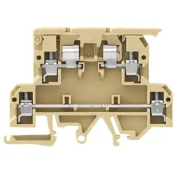 Fuse terminal block, 2 pole, 0.5-4.0 mm², 500 V, 6.3 A, 9503350000