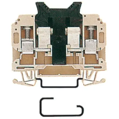 Fuse terminal block, 2 pole, 0.5-10 mm², 440 V, 10 A, 9509620000 - 1