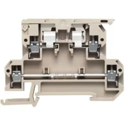 Fuse terminal block, 6 pole, 0.5-4.0 mm², 500 V, 6.3 A, 9532440000
