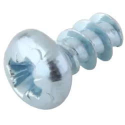 Screw, steel, (W x H x D) 7 x 12.5 x 12.5 mm, silver, 9535640000