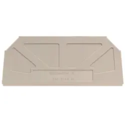 End plate for terminal block, 9538110000