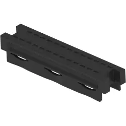 IDC ribbon cable guide, 26 pole, pitch 1.27 mm, IDC connection, straight, 244632-E