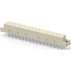 Female connector, 32 pole, AC, pitch 5.08 mm, press-in connection, straight, 354442-E