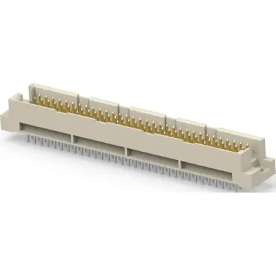 Male connector, type RD, 128 pole, pitch 2.54 mm, solder pin, straight, 374463-E - 1