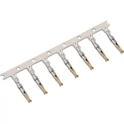 Receptacle, 0.326-0.518 mm², AWG 22-20, crimp connection, gold-plated, 61800213722DEC