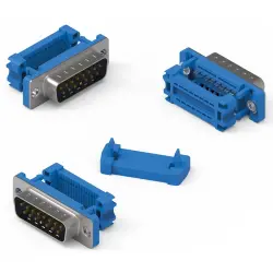 D-Sub plug, 9 pole, standard, straight, IDC connection, 618009221823