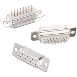D-Sub socket, 9 pole, standard, straight, solder connection, 61800925123