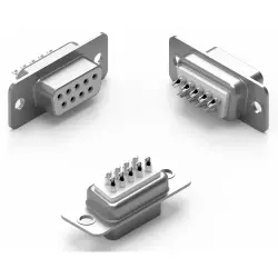D-Sub socket, 15 pole, standard, straight, solder cup, 61801524923