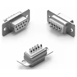 D-Sub socket, 25 pole, standard, straight, solder cup, 61802524923