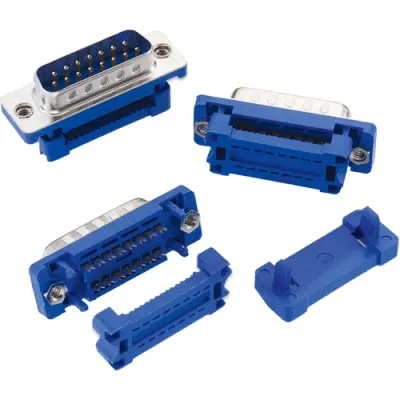 D-Sub plug, 37 pole, standard, straight, IDC connection, 618037226221 - 1