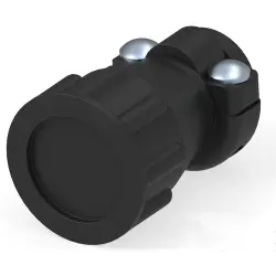 Cable clamp for circular connector, 182658-1