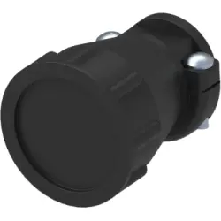 Cable clamp for circular connector, 182655-1