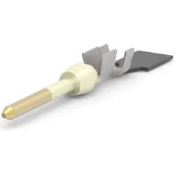 Pin contact, 0.2-0.56 mm², AWG 24-20, crimp connection, gold-plated, 166293-1