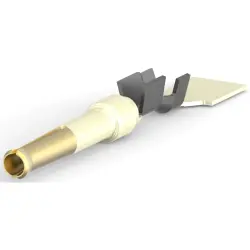 Receptacle, 0.2-0.56 mm², AWG 24-20, crimp connection, gold-plated, 166291-1