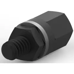 Screw locking kit, UNC 4-40 for D-Sub, 167501-2