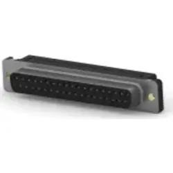 D-Sub socket, 9 pole, standard, equipped, straight, IDC connection, 1658610-4