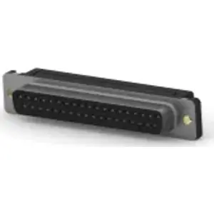 D-Sub socket, 9 pole, standard, equipped, straight, IDC connection, 1658610-4 - 1