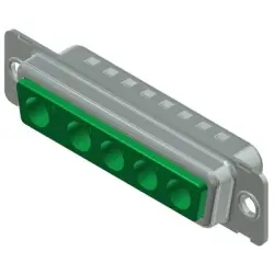 D-Sub plug, 10 pole, 5W5, unequipped, straight, crimp connection, 3005W5PXX99A10X