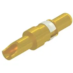 Pin contact, AWG 14-12, solder connection, gold-plated, 131C10029X