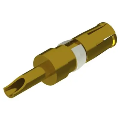 Receptacle, 0.5-1.5 mm², AWG 20-16, solder connection, gold-plated, 132C10019X - 1