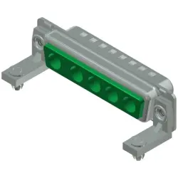 D-Sub plug, 10 pole, 5W5, unequipped, straight, crimp connection, 3005W5PXX99G40X