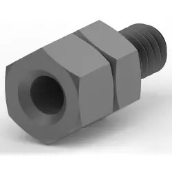 Threaded bolt, UNC 4-40 for D-Sub, 828102-1
