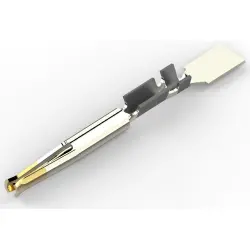 Receptacle, 0.08-0.4 mm², AWG 28-22, crimp connection, gold-plated, 1658686-2