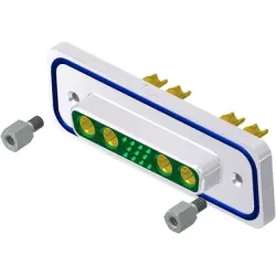 D-Sub socket, 15 pole, 15W4, equipped, straight, solder cup, 15-005893