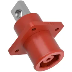 High-voltage battery built-in connector, straight, red, 1500 VDC, 350 A, 381167165