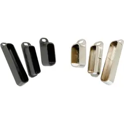 D-Sub connector housing, straight 180°, cable Ø 13.7 mm, ABS, metal, 600X517050X