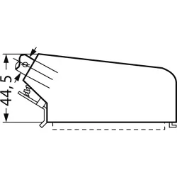 Housing for female/male connector, 100021275
