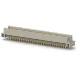 Male connector, type R, 96 pole, a-b-c, pitch 2.54 mm, solder pin, straight, gold-plated, 2-1393659-8 - 1