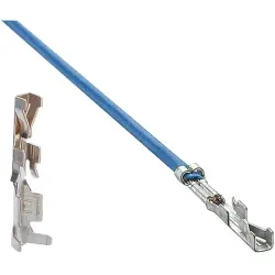 Receptacle, 0.1-0.25 mm², crimp connection, tin-plated, 3111 01 L
