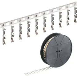 Receptacle, 0.1-0.25 mm², crimp connection, tin-plated, 3111 01 G500