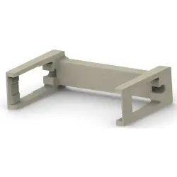 Strain relief clamp for female connectors, 1-100103-4