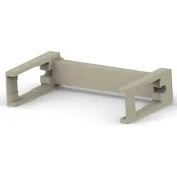 Strain relief clamp for female connectors, 1-100103-6