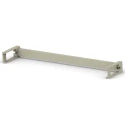 Strain relief clamp for female connectors, 5-100103-0