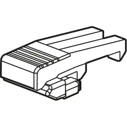 Locking lever for female/male connector, 525.060.105.923.000