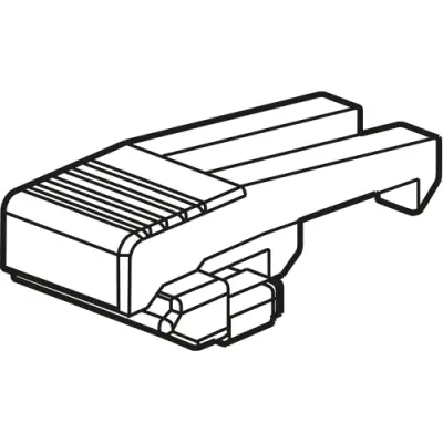 Locking lever for female/male connector, 525.060.105.923.000 - 1