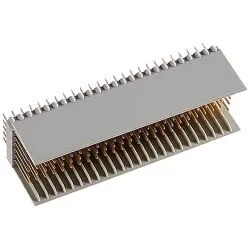 Male connector, 125 pole, pitch 2 mm, straight, 243-21020-15