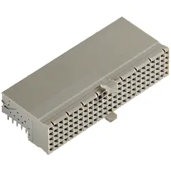 Female connector, 125 pole, pitch 2 mm, straight, 244-61000-15