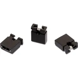 Jumper, pitch 2.54 mm, 250 V, 3 A, gold-plated, red, 60900213521