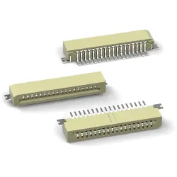 Connector, 9 pole, 1 row, pitch 1 mm, solder connection, tin/nickel plated, 686109188622