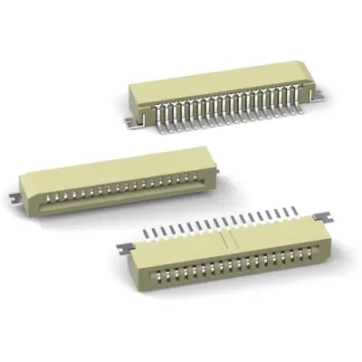Connector, 10 pole, 1 row, pitch 1 mm, solder connection, tin/nickel plated, 686110188622 - 1