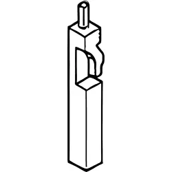 Coding pin, natural, 87077-1