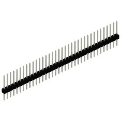 Pin header, 36 pole, pitch 2.54 mm, straight, black, SL 1 104 36 Z - 1