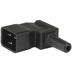 Plug I, 3 pole, cable assembly, screw connection, 1.5 mm², black, 4789.1200