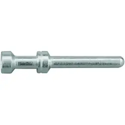 Pin contact, 0.5 mm², AWG 20, crimp connection, silver-plated, T2030001005-000