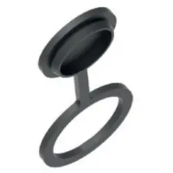 Protective cap, size 11 for miniature CPC connector, 1604089-2